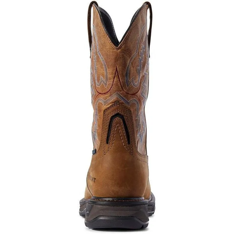 Ariat Men's WorkHog XT 11" Carbon Toe Western Work Boot - Brown - 10031483