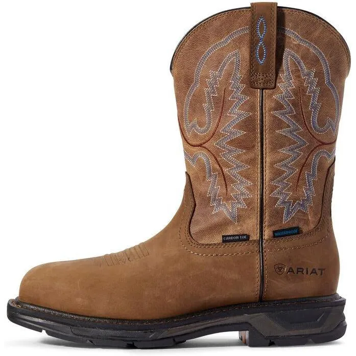 Ariat Men's WorkHog XT 11" Carbon Toe Western Work Boot - Brown - 10031483