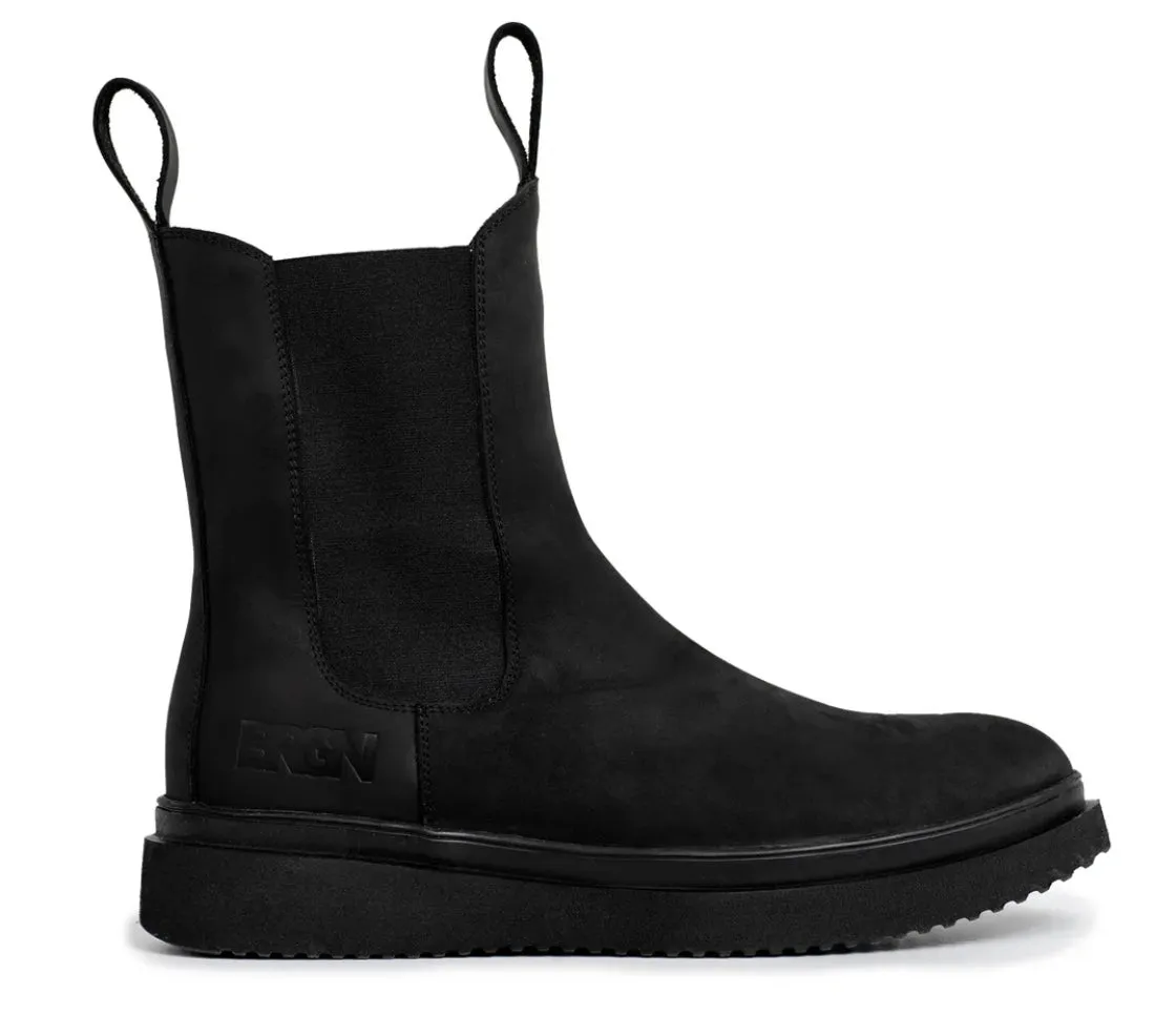 BRGN Waterproof Flat Sole Chelsea Boots
