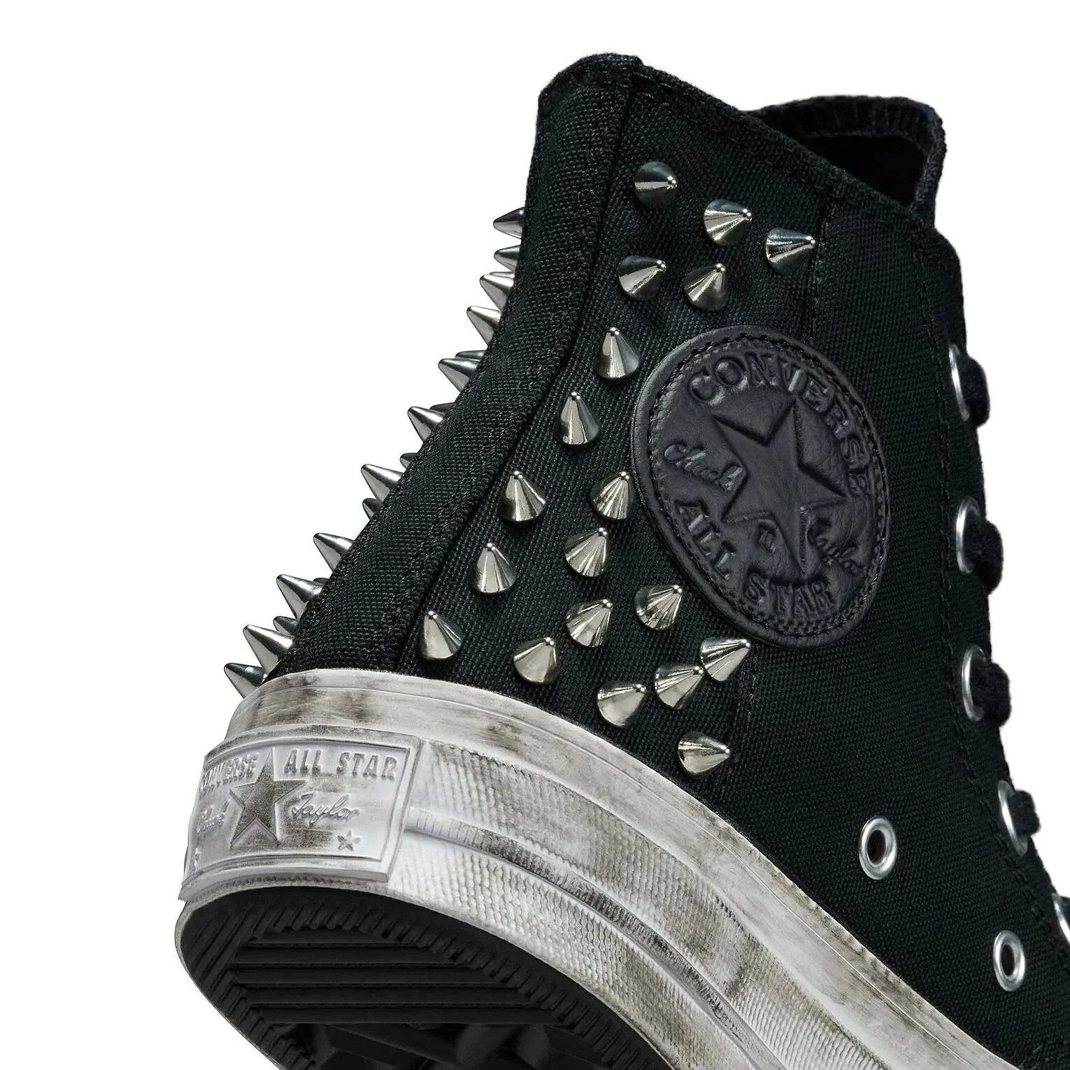 Converse Womens Chuck Taylor 70 Chrome Queen Studded Hi