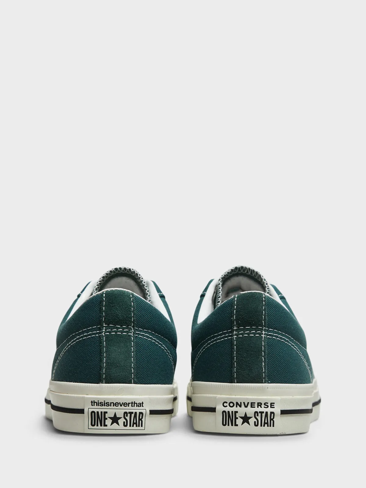 Converse x thisisneverthat One Star Pro Sneakers in Green