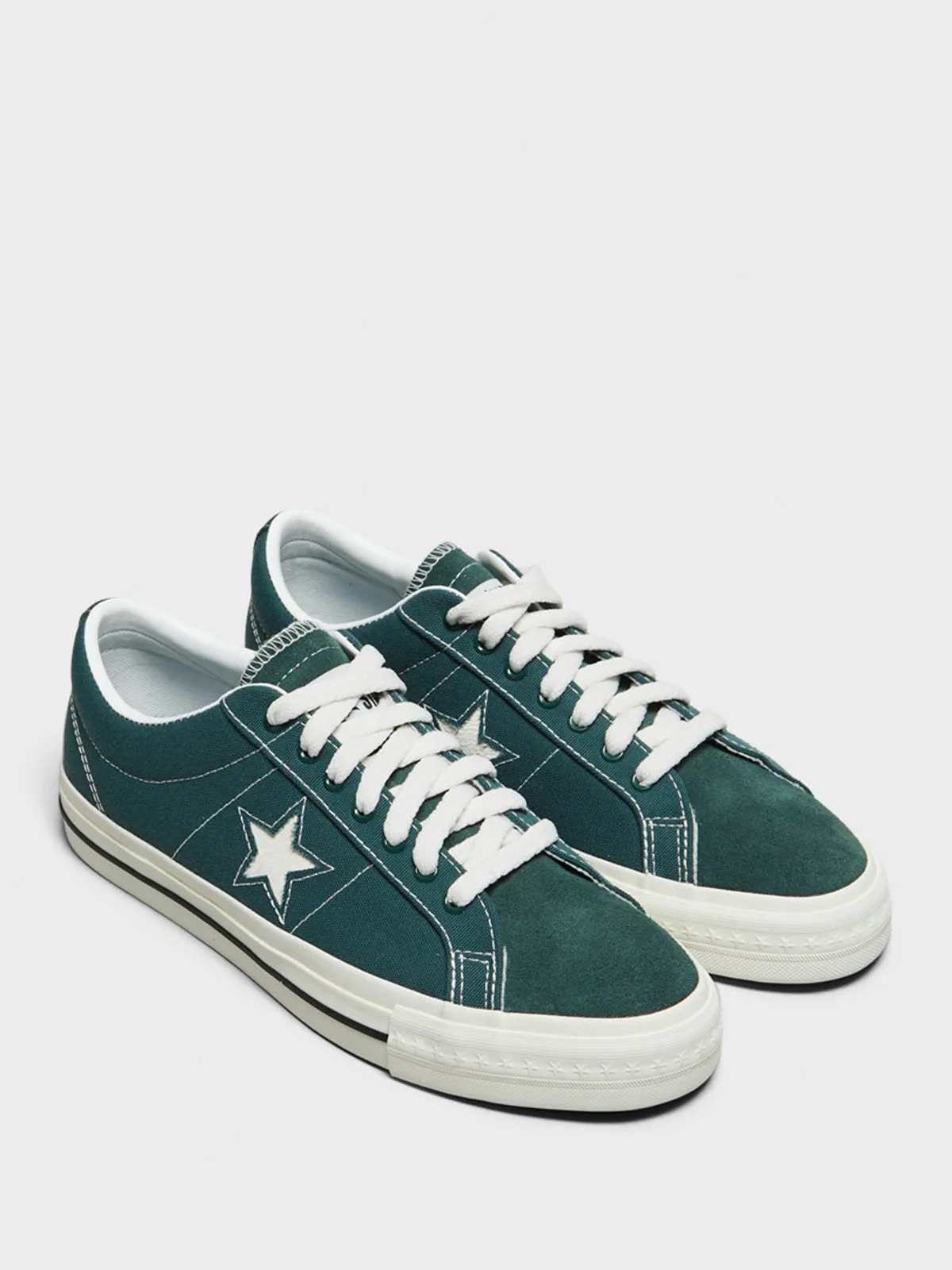 Converse x thisisneverthat One Star Pro Sneakers in Green