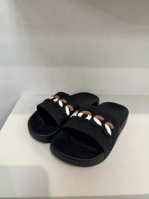 Hugo Boss Navy Aqua Slides