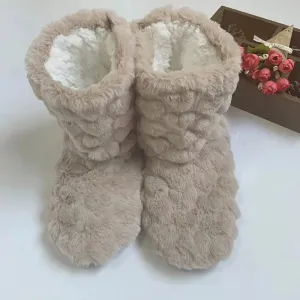 Plush Bootie Slippers