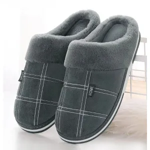Plush Lined House Slippers