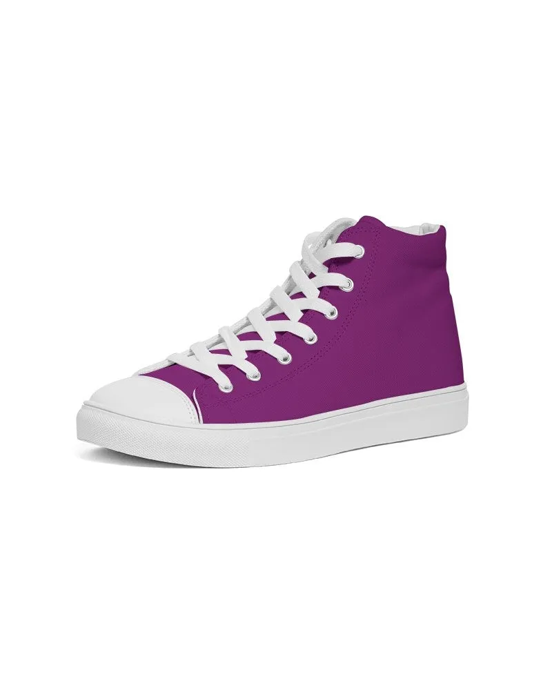 Shaded Purple High-Top Canvas Sneakers | Men's | C38M100Y0K30